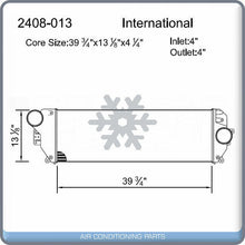 Load image into Gallery viewer, NEW Charge Air Cooler for 07-09 International 9200/9400/9900 08-09 Prostar QL - Qualy Air