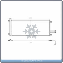 Cargar imagen en el visor de la galería, A/C Condenser for Chevrolet Silverado 1500 / GMC Sierra 1500 QL - Qualy Air