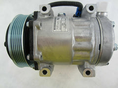 A/C Compressor OEM Sanden SD7H15 for Case IH / Caterpillar / Mack / Volvo QR