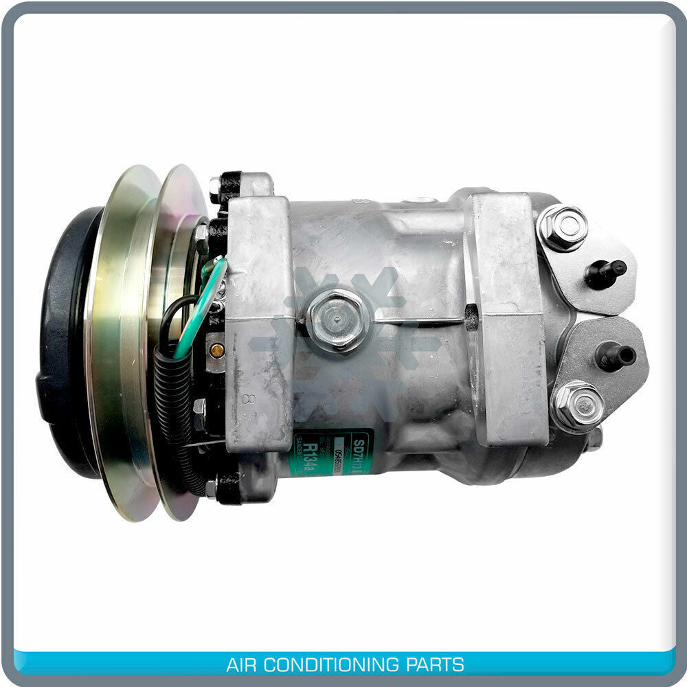Genuine Sanden A/C Compressor Caterpillar Excavator 314C,321C Mini 308C - Qualy Air