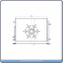 Cargar imagen en el visor de la galería, A/C Condenser for Chrysler Pacifica QL - Qualy Air