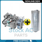 New OEM A/C Compressor + Drier for Acura EL / Honda Civic 1.7L - 2002 to 2005