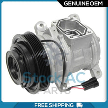 Cargar imagen en el visor de la galería, New DENSO AC Compressor for Chrysler Town&amp;Country/ Dodge Caravan 3.3L 1993-95 RQ - Qualy Air