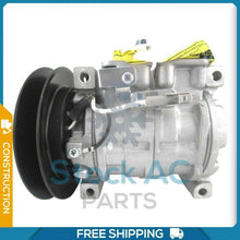 Load image into Gallery viewer, A/C Compressor fits John Deere / Hitachi / Hyundai - REF FXB00001040 - Qualy Air