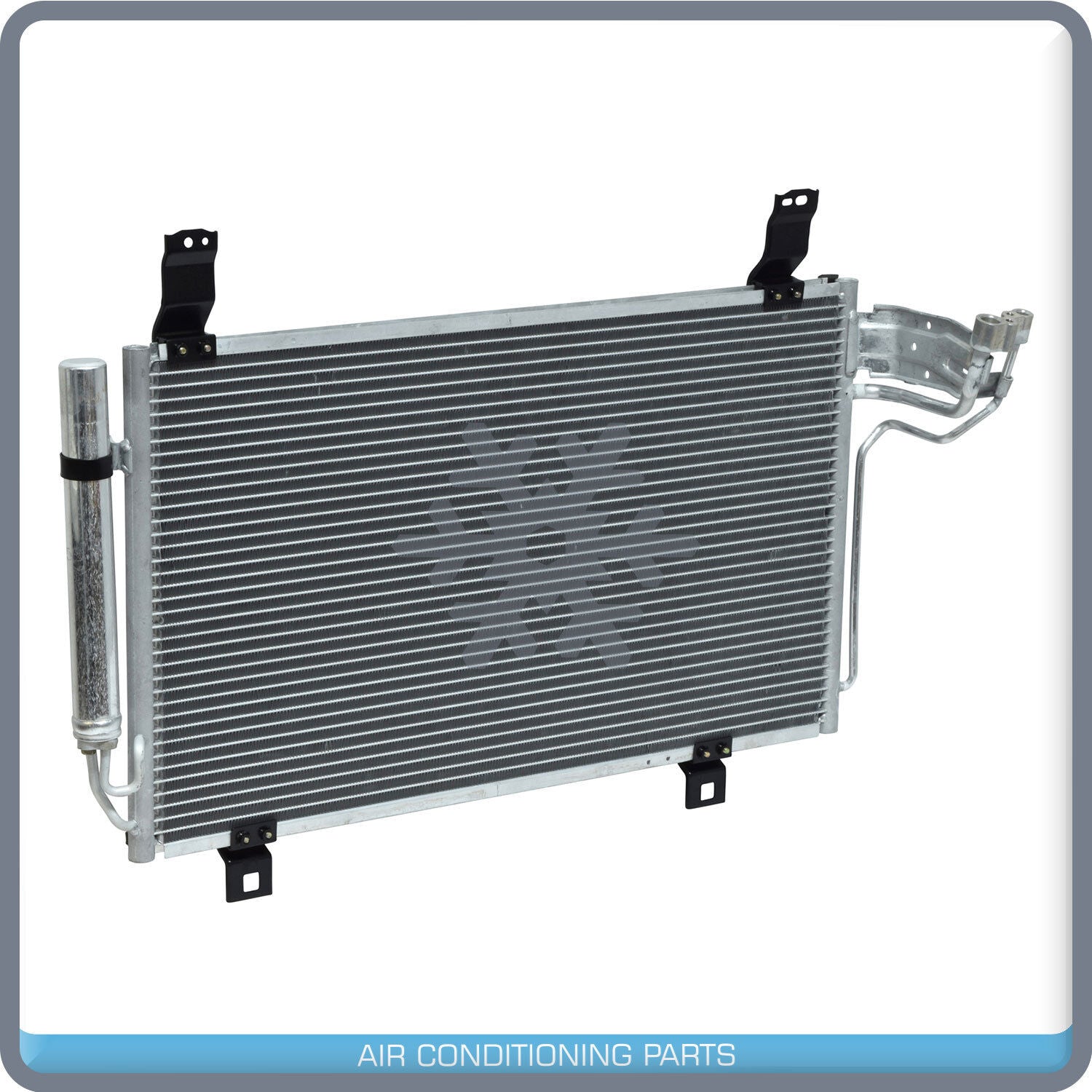 New A/C Condenser + Drier for Mazda CX-5 - 2013 to 2017 - OE# KF0361480A - Qualy Air