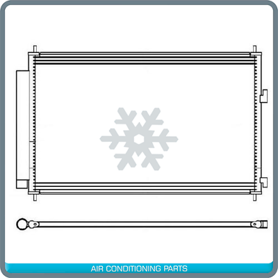 A/C Condenser for Toyota RAV4 QR - Qualy Air