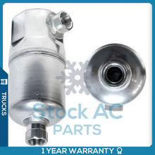 Cargar imagen en el visor de la galería, New A/C Receiver Drier for Peterbilt 330, 357, 377, 378, 379, 385.. QU - Qualy Air