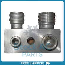 Load image into Gallery viewer, New LSX LS3 Engine Swap Conversion A/C Line Compressor Adapter Fitting - Qualy Air