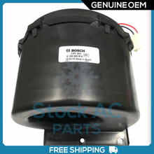 Load image into Gallery viewer, New OEM BOSCH Blower Motor w/ Fan Assembly 24 Volt - OE# 0130063814 - Qualy Air