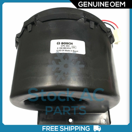 New OEM BOSCH Blower Motor w/ Fan Assembly 24 Volt - OE# 0130063814 - Qualy Air