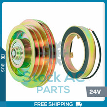 Cargar imagen en el visor de la galería, New A/C Compressor Clutch fits BOCK / BITZER - 24V - 262MM Double Pulley - Qualy Air