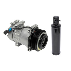 A/C Compressor + Drier for Kenworth / Peterbilt 320,382,384,389,587 - Model 4079