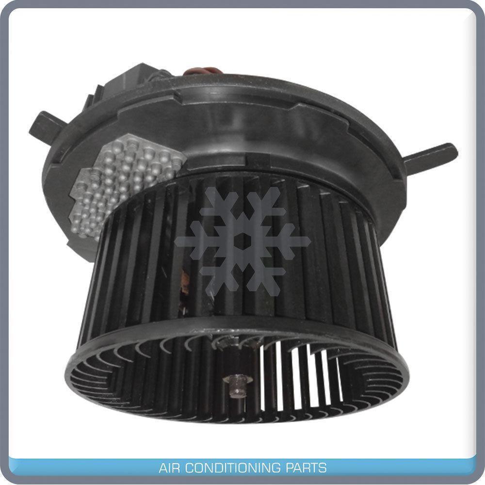 NEW A/C BLOWER MOTOR W/ RESISTOR FOR AUDI A3, TT, QUATTRO / VW JETTA, GOLF - Qualy Air