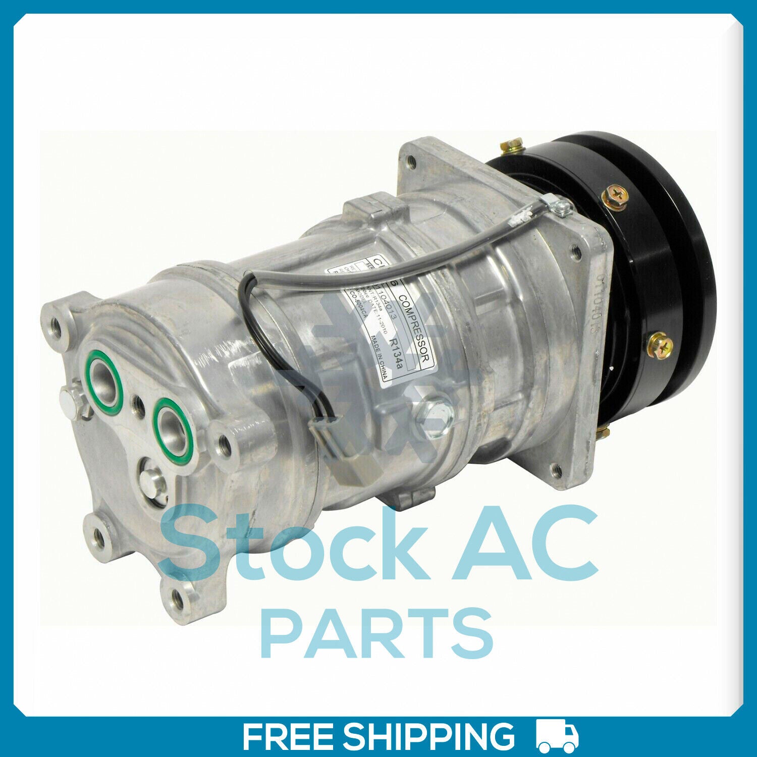 New OEM AC Compressor fits Buick/ Cadillac/ Chevy/ GMC/ Oldsmobile/ Pontiac UQ - Qualy Air