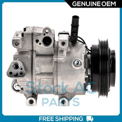 New OEM AC Compressor for Hyundai Elantra 2.0 - 2007 to 2012 - OE# 977012H140 QR