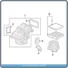 Cargar imagen en el visor de la galería, New A/C Blower Motor for Ford Edge 2007-14, Fusion 2016 - OE# 7L4Z19805A - Qualy Air