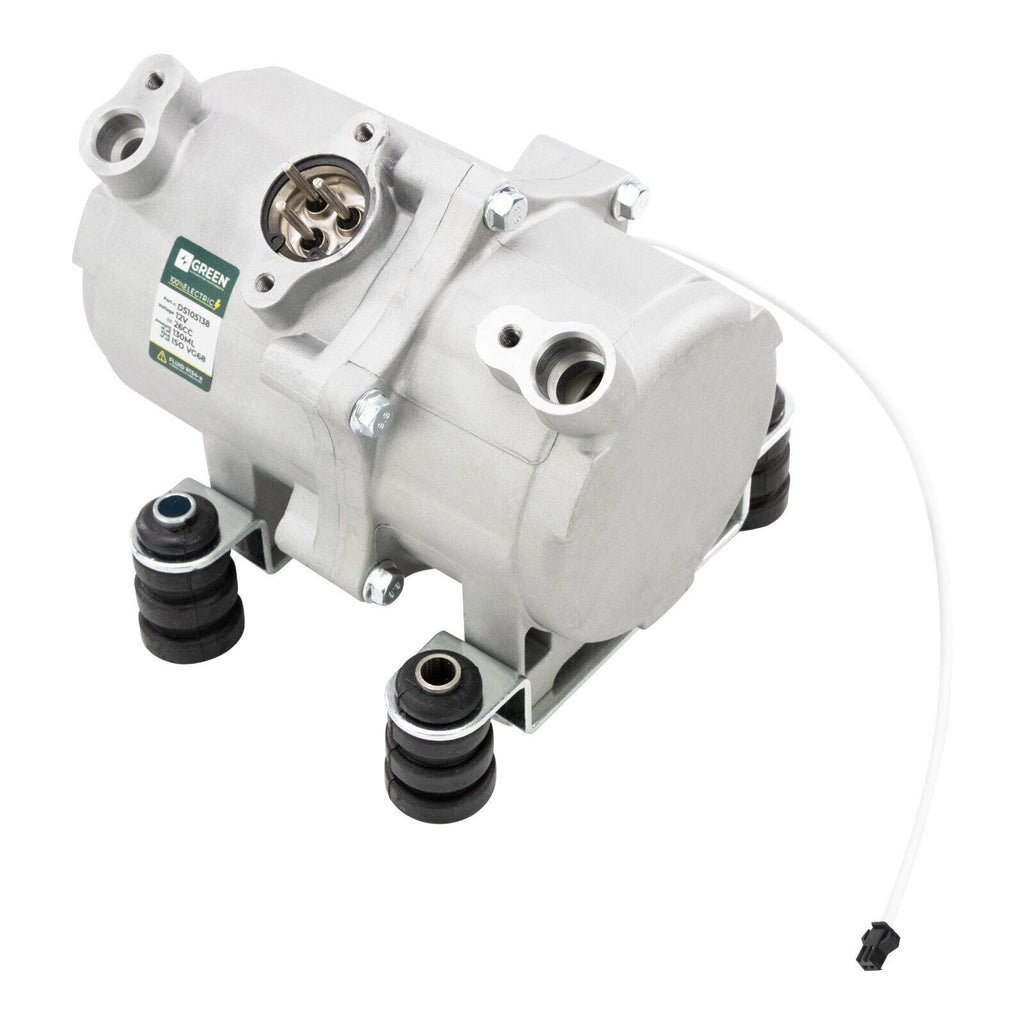 ELECTRIC AC AIR CONDITIONING COMPRESSOR UNIVERSAL APP - CARS, TRUCK&VANS - 12V - Qualy Air