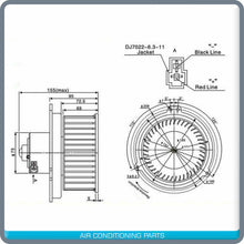 Load image into Gallery viewer, NEW A/C Blower Motor fits Excavator Komatsu PC360-7 - Qualy Air