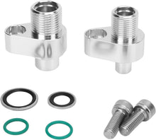 Cargar imagen en el visor de la galería, LS AC Compressor Fittings Gasket Sealing Rings Screw Kit fit Denso 10S17F 10S20F - Qualy Air