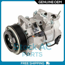 Cargar imagen en el visor de la galería, New OEM A/C Compressor Calsonic fits Nissan 370Z, Infiniti EX35, G37, QX50, Q60 - Qualy Air