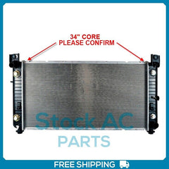 Radiator for Chevy Silverado 1500 Tahoe Suburban 1500 GMC Sierra 1500 Yukon 5.3L