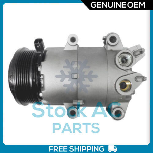 NEW New A/C Compressor fits Ford Fiesta 2014-16 - AV1119D629BC (GENUINE OEM) - Qualy Air