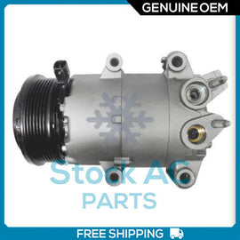NEW New A/C Compressor fits Ford Fiesta 2014-16 - AV1119D629BC (GENUINE OEM) - Qualy Air