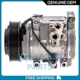 A/C Compressor OEM Denso 10S17C for Toyota 4Runner, FJ Cruiser, Tundra QR - Qualy Air