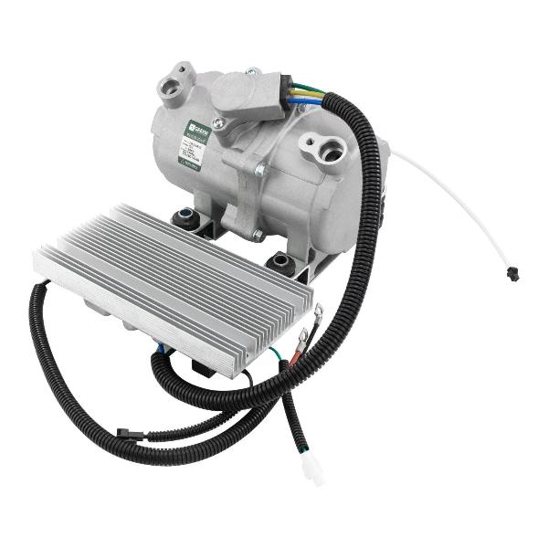 ELECTRIC AC AIR CONDITIONING COMPRESSOR UNIVERSAL APP - CARS, TRUCK&VANS - 12V - Qualy Air