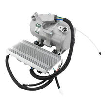 Cargar imagen en el visor de la galería, ELECTRIC AC AIR CONDITIONING COMPRESSOR UNIVERSAL APP - CARS, TRUCK&amp;VANS - 12V - Qualy Air