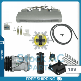 NEW AIR CONDITIONING KIT FOR TRUCK, BUS & LIGHT VEHICLES - 12V - Qualy Air