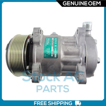 Cargar imagen en el visor de la galería, New OEM A/C Compressor for New Holland - OE# 82016158 QR - Qualy Air