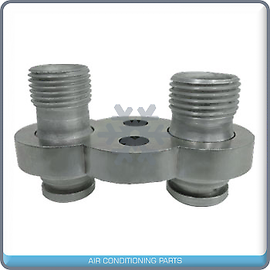 New A/C Compressor Adapter Fitting for TM31 - 8/10 HRZ Exit - Qualy Air