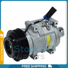 Cargar imagen en el visor de la galería, A/C Compressor fits JOHN DEERE BACKHOE LOADER, EXCAVATOR, LOADER, TRACTOR - Qualy Air