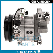 Cargar imagen en el visor de la galería, A/C Compressor OEM DKV14G for Subaru Baja, Forester, Legacy, Outback QR - Qualy Air