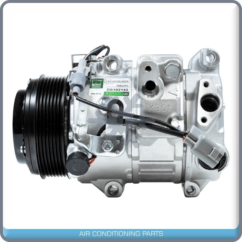 New A/C Compressor fits Toyota Sienna 3.5L - 2007 to 2010 - OE# 88320442120 - Qualy Air
