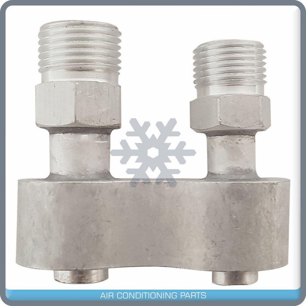New A/C Compressor Manifold - HS11 / HCC - Fitting - CM345051 - Qualy Air