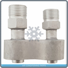 Load image into Gallery viewer, New A/C Compressor Manifold - HS11 / HCC - Fitting - CM345051 - Qualy Air