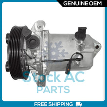 Cargar imagen en el visor de la galería, New Genuine OEM A/C Compressor Chevrolet S10 2013-17 2.8L Diesel - 52063999 - Qualy Air