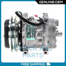 Cargar imagen en el visor de la galería, NEW OEM SANDEN A/C COMPRESSOR LINK-BELT / CASE / KOBELCO - OE# KHR3197 - Qualy Air