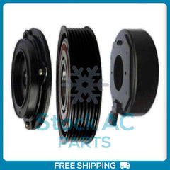 Nuevo conjunto de embrague de compresor de CA compatible con: Toyota Camry 2.4L 2006-02 CM135100 QH