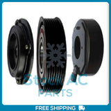 Nuevo conjunto de embrague de compresor de CA compatible con: Toyota Camry 2.4L 2006-02 CM135100 QH