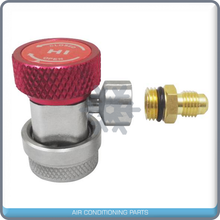 Cargar imagen en el visor de la galería, High/Low Adjustable AC R134a Quick Coupler Connector Adapter 1/4" SAE - Qualy Air