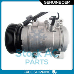 Compresor de CA OEM original con embrague compatible con Mitsubishi Pajero/Montero/Shogun RQ