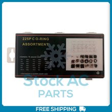 Load image into Gallery viewer, 225pc - AC A/C System Oring Gasket Seal Washer Rapid Seal Repair Accessories Kit - Qualy Air