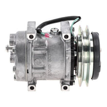 Cargar imagen en el visor de la galería, NEW OEM SANDEN A/C COMPRESSOR LINK-BELT / CASE / KOBELCO - OE# KHR3197 - Qualy Air