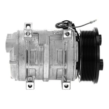 Cargar imagen en el visor de la galería, New A/C Compressor - Genuine Valeo OEM # 103-67260 - 8 grooves - 12 volts - Qualy Air