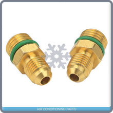 Cargar imagen en el visor de la galería, High/Low Adjustable AC R134a Quick Coupler Connector Adapter 1/4" SAE - Qualy Air