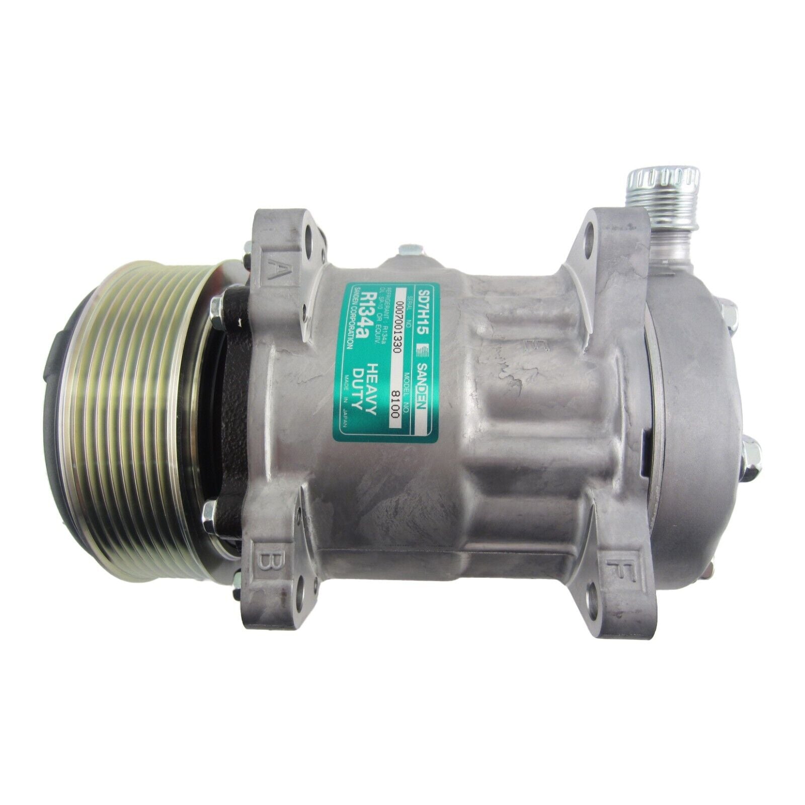 New OEM A/C Compressor for New Holland - OE# 82016158 QR - Qualy Air
