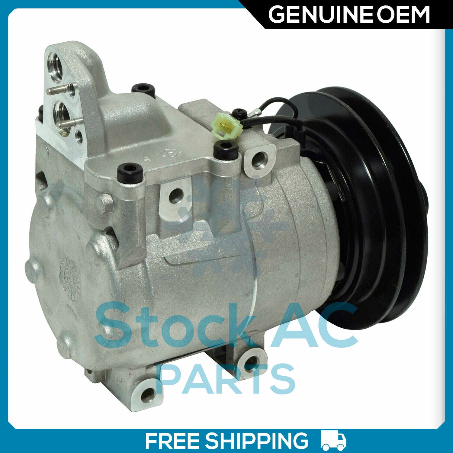 New OEM AC Compressor fits Ford EVEREST, Ranger / Hyundai Sonata / Mazda BT50 QR - Qualy Air